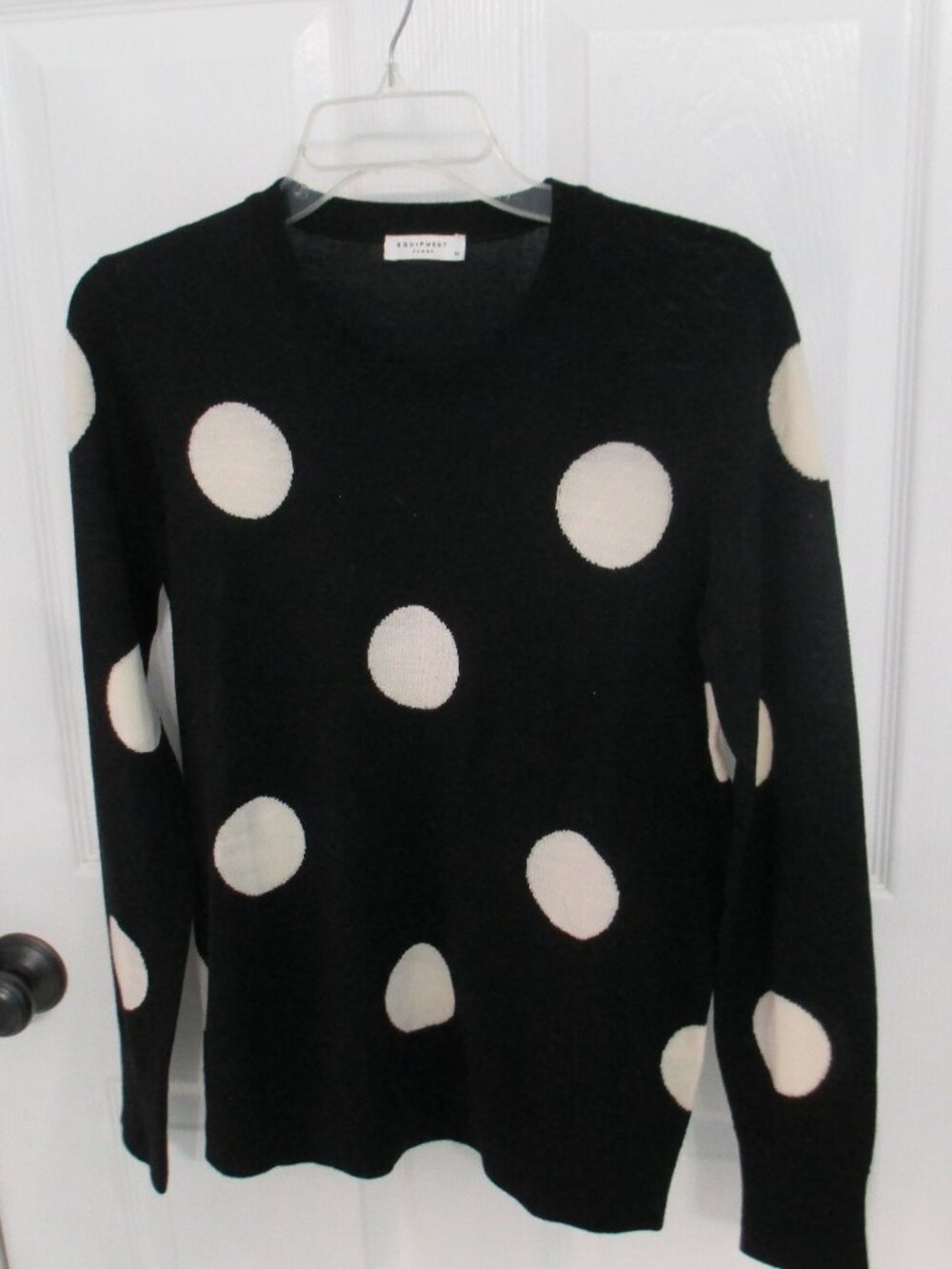 Equipment 100% wool sweater